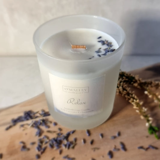 Relax aromatherapy candle