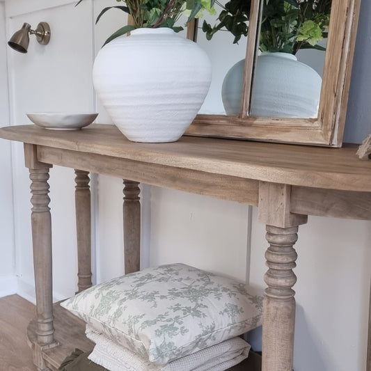 Camille console table