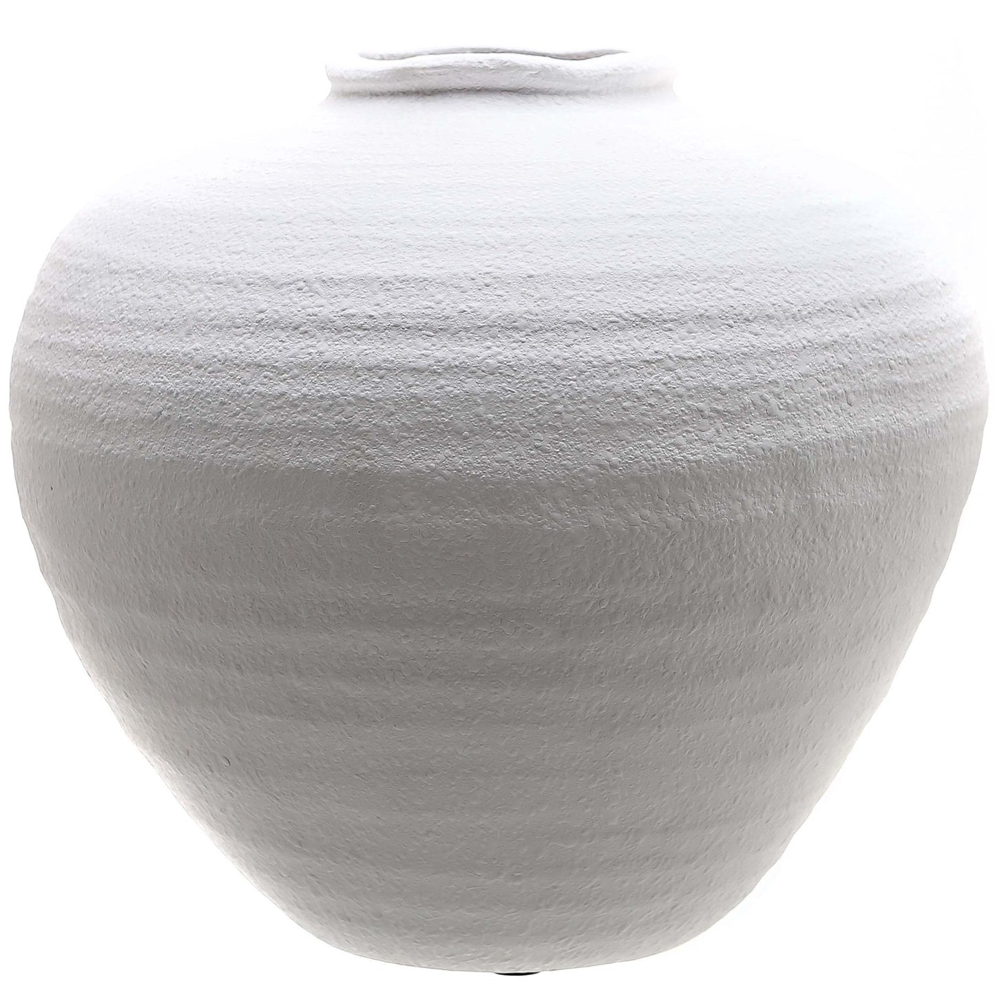 Ava White matt vase