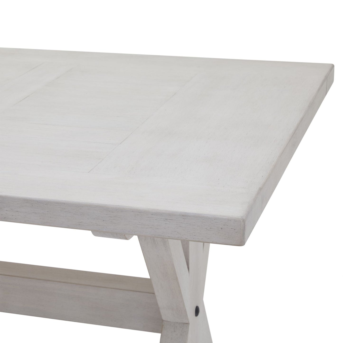 White wash dining table